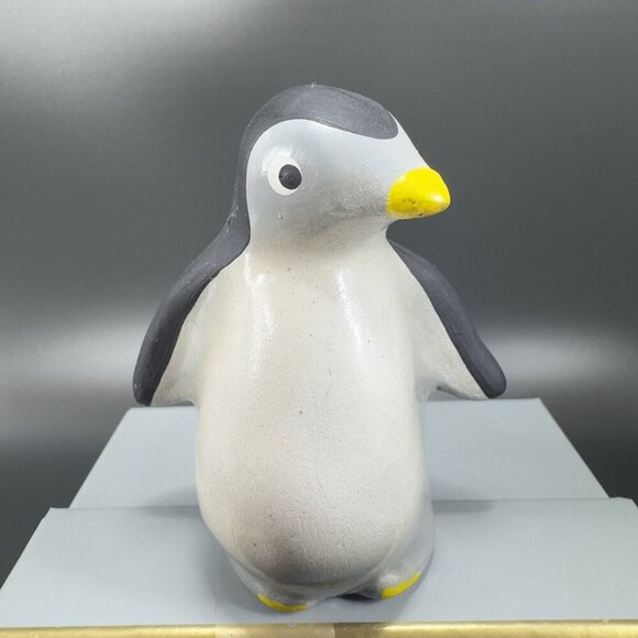 VINTAGE GLORIA DIAS ECUADOR PENGUIN FIGURE Hand Made Pottery Signed Figure VTG - Picture 7 of 11